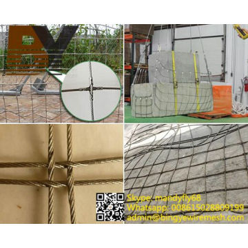 Edelstahl Quadrat Seil Mesh